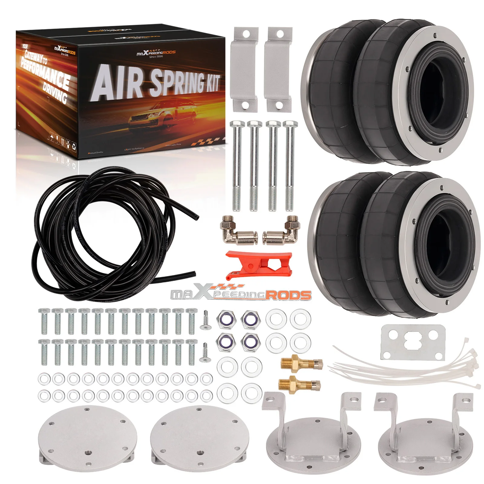 New Air Suspension Bag Load Assist Kit for Toyota Hilux 4WD 2005-2015 Heavy Duty Air Leveling Kit