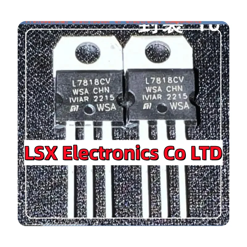 10PCS-50PCS   L7818CV TO-220 7818 / +18V Original In Stock Fast shipping