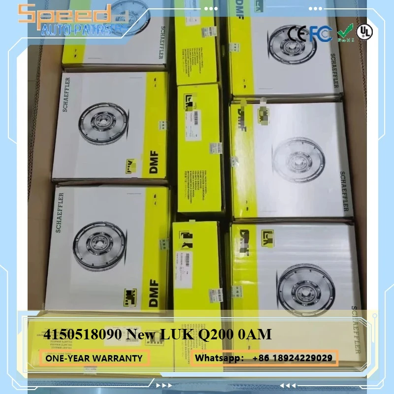 

4150518090 Новая трансмиссия LUK Q200 0AM, автоматический новый продукт, маховик DQ200 0AM, 6 отверстий, 129 зубов