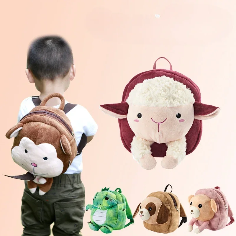 Baby Harness Backpack Toddler Backpacks Cute Cartoon Backpack Mother Kid Bags for Girl Designer Bag School Bag Preschool Bag Sac