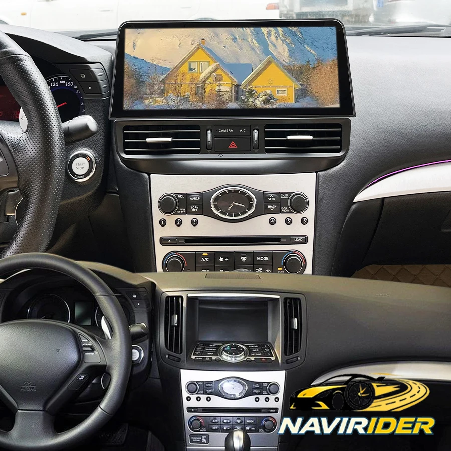 12.3inch Android Auto Carplay Screen For Infiniti G25 G35 G37 2004-2013 Car Radio Multimedia Video Player Navigation Head Unit