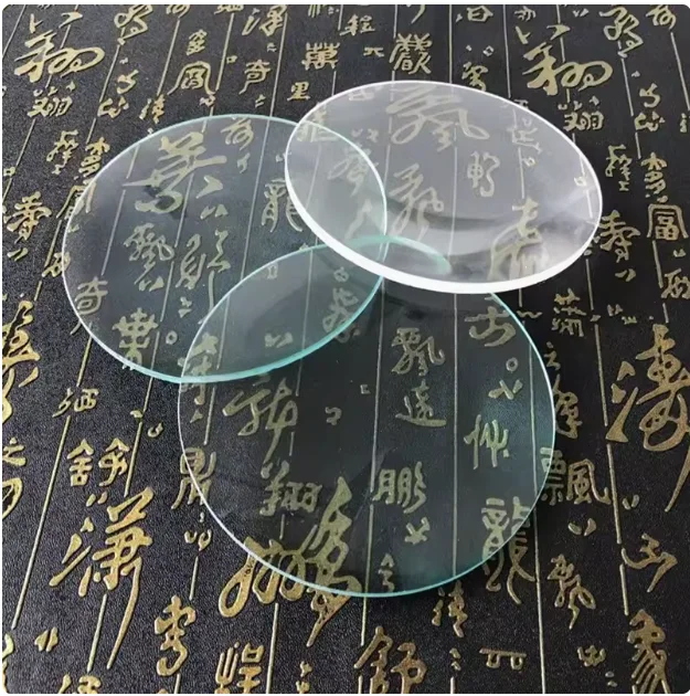 

127Mm Large Diameter Magnifying Glass 3 Times 15 Times Circular Large Mirror 45 Times Glass Lens High Clean Glass Lens