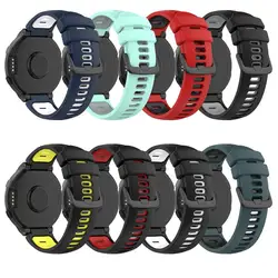 Rubber Strap For Garmin Forerunner 735XT 735 220 230 235 620 630 Smart Watch Wristband Replace Sport Bracelet Approach S20 S5 S6