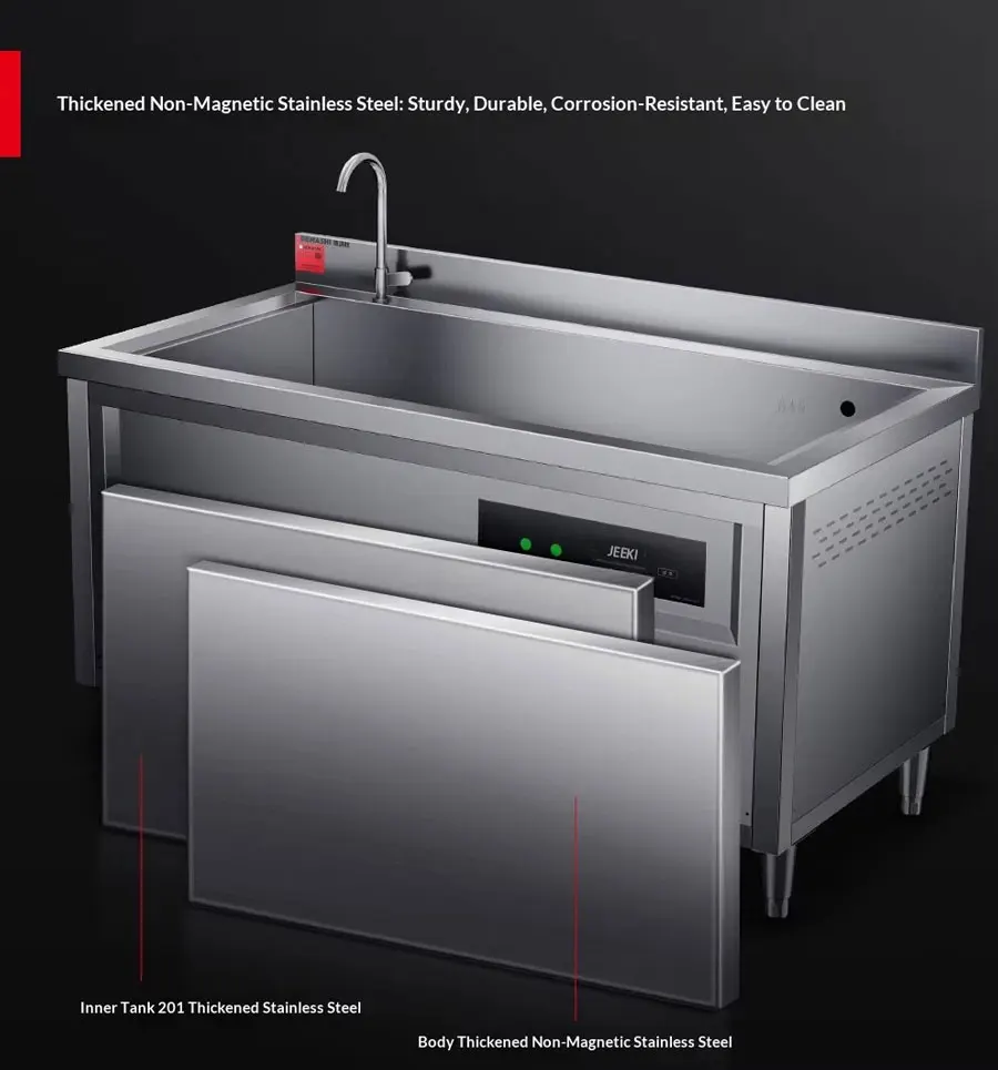 28-40KHz Electric Industrial-level Ultrasonic Cleaning Machine Stainless Steel 8000W Power for Cleaning Oil Stains Mechanical