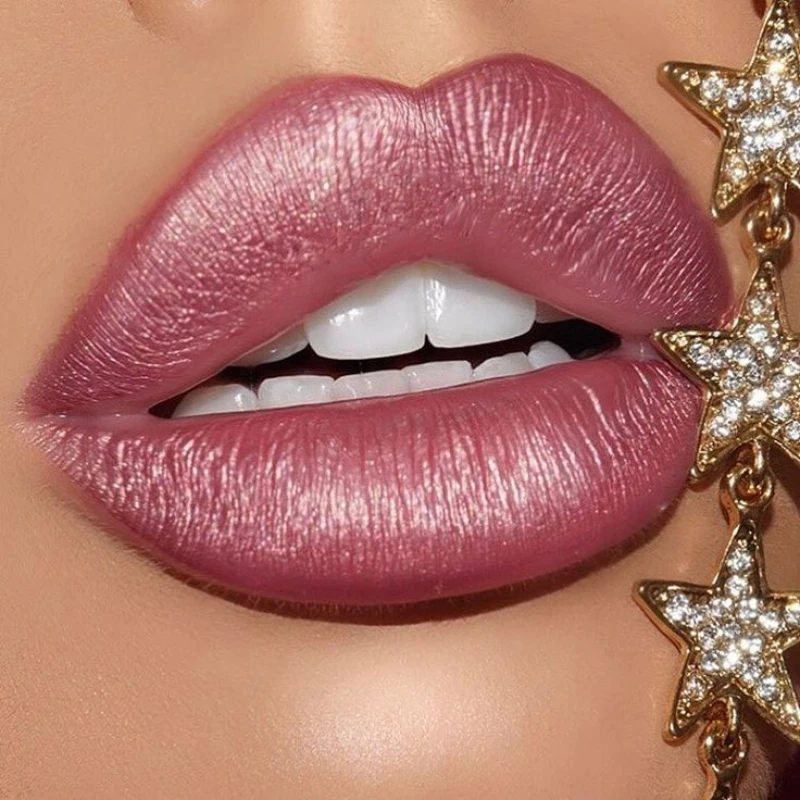 12 Kleuren Matte Metalen Vloeibare Lippenstift Waterdichte Langdurige Niet Vervagende Matte Lipgloss Nude Lipkleurige Vlekken Lippen Make-Up Cosmetisch