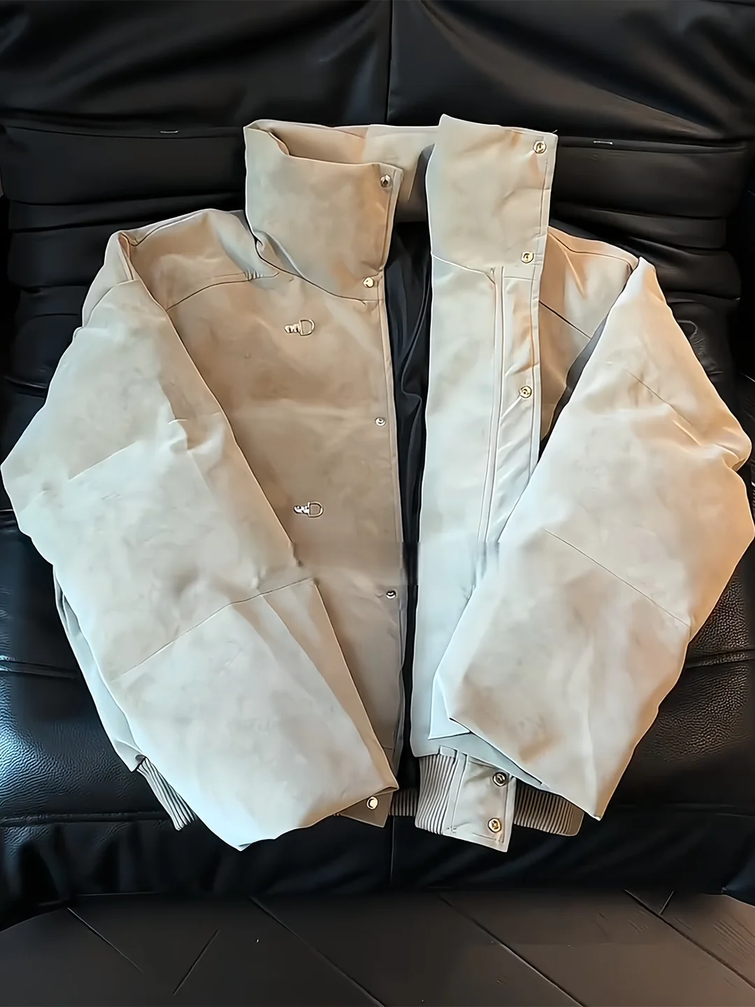 

Мужская зимняя куртка из высококачественной искусственной кожи с воротником-стойкой, утепленная, износостойкая, с хлопковой подкладкой, для работы, стандартный крой