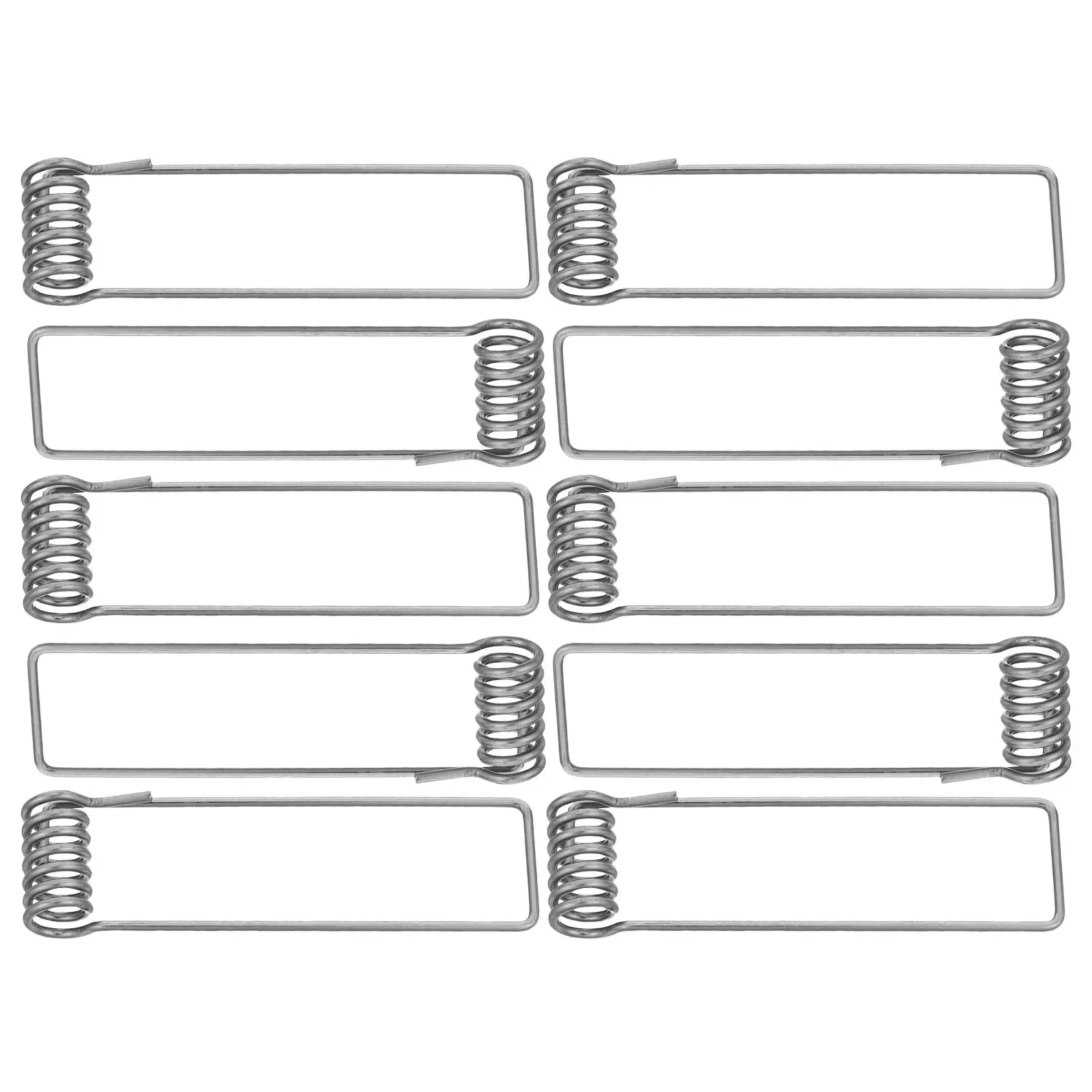 10Pcs Metal Spring Turn Clips Downlight Retaining Spring Clips Recessed Lighting Mount Ceiling Lamp Fixture Holder Replacement