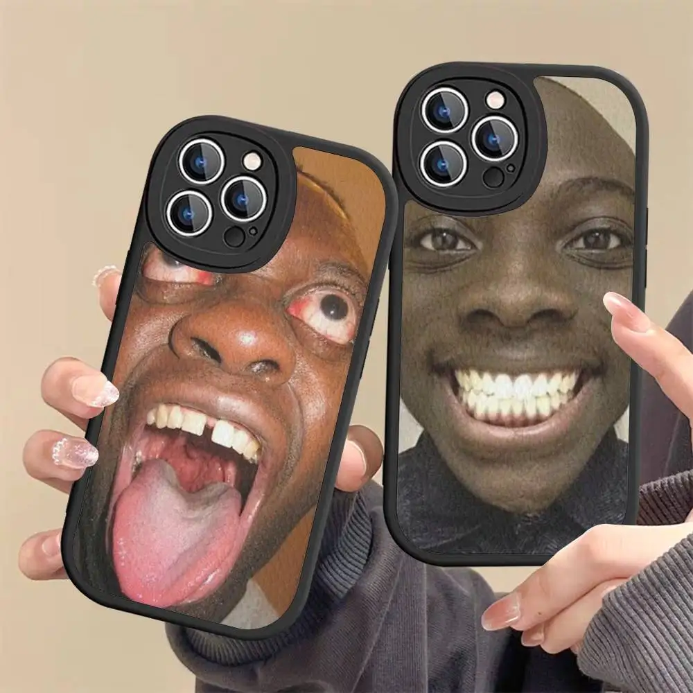 

Ugly Man Funny For IPhone 16 15 14 13 12 11 Pro Max Plus Leather Phone Cover