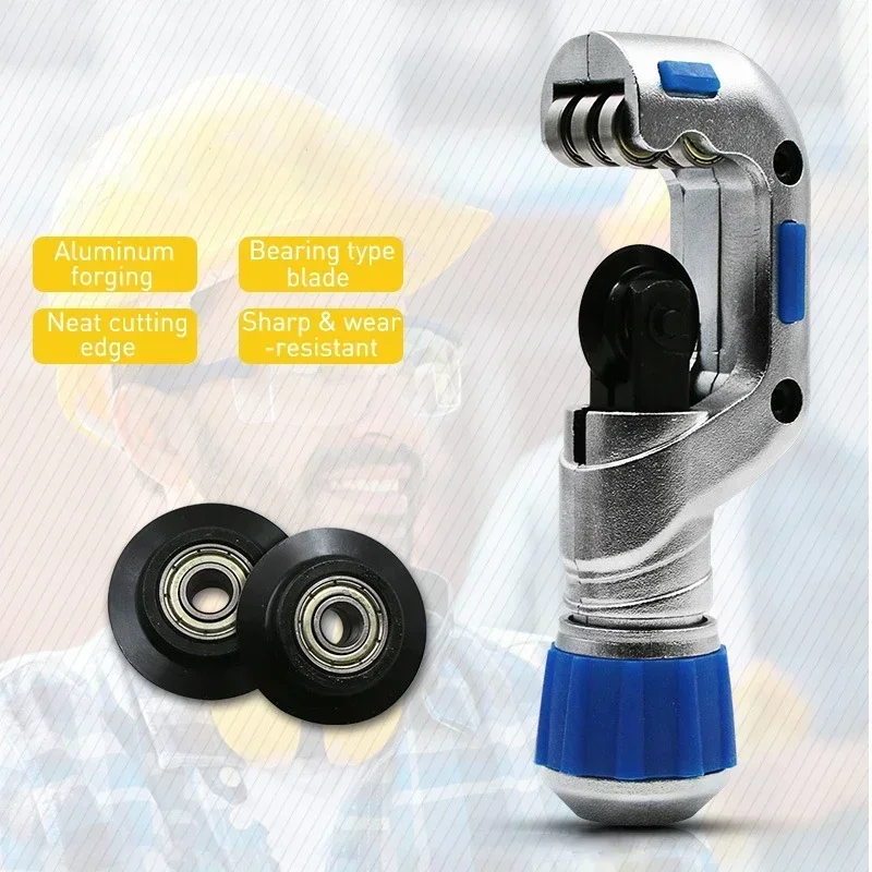 

Для резки мягких медных труб, ножницы для труб из нержавеющей стали, тип подшипника кругового колеса, мощный нож для резки, лезвия из легированной стали