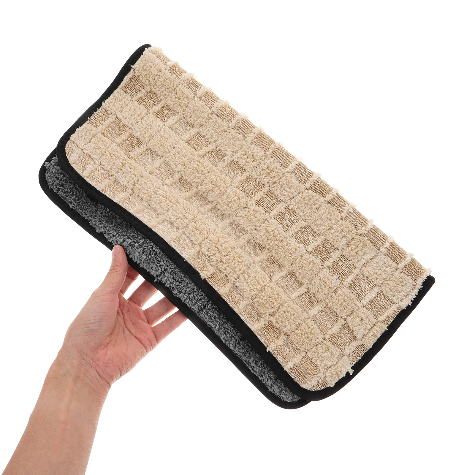 

2 Pcs Window Water-absorbing Car Towel Microfiber Interior Coral Fleece Wash Cloth