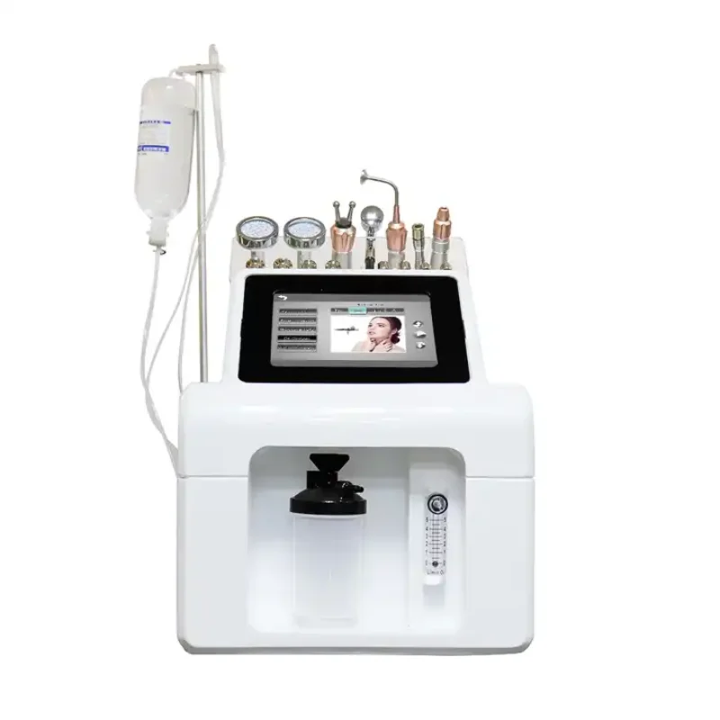 

9 in 1 Oxygen Hydra Diamond Dermabrasion Black Head Removal Machine with jet peel Hydrogen