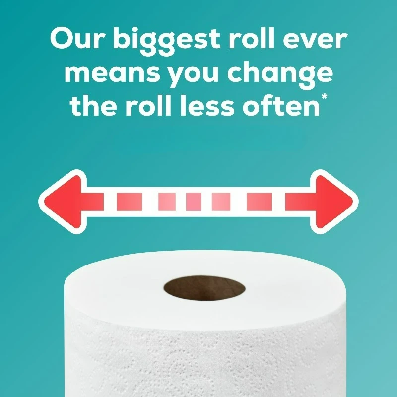 2-Ply Toilet Paper, 6 Mega XL Rolls, 480 Sheets Per Roll