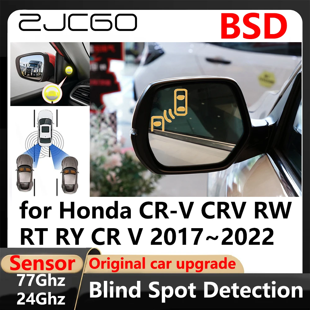 BSD Blind Spot Detection Lane Change Assisted Parking Driving Warnin for Honda CR-V CRV RW RT RY CR V 2017~2022