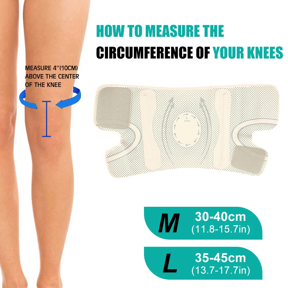 1PCS Men Women Knee Brace Compression Support Sleeve, Stabilizers Breathable Lightweight Design for Joint Injury Recovery