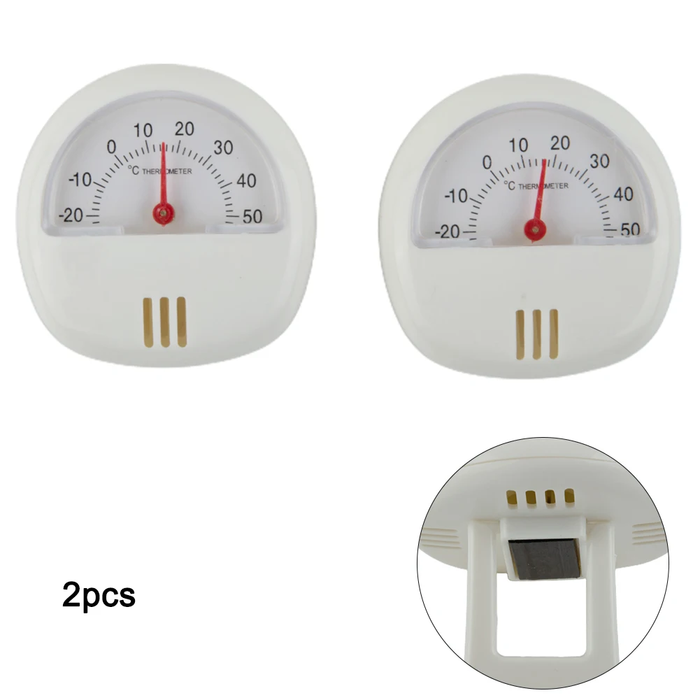 Fridge Thermometer Room Sensors Stand Temperature Thermometer W/ White ABS for dial Gauge  Fridge Thermometer Room