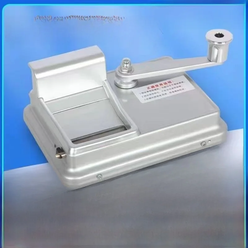 New Manual Hand Cranked Stainless Steel Cigarette Roller Home Use Double Track Press Pull Cigarette Making Tool