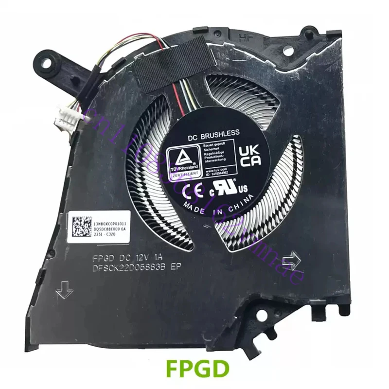 FOR ASUS Studiobook Pro 16 OLED H5600 W5600 H7600Z W7600Z3A Fan FPGD
