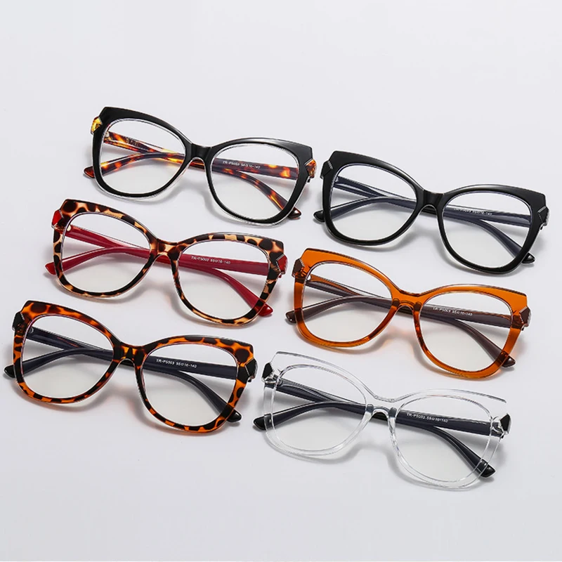 Retro Leopard Square Photochromic Myopia Glasses Women Fashion Tr90 Computer Eyeglasses With Diopters 0 -0.5 -1.75 -4.5 -6.0