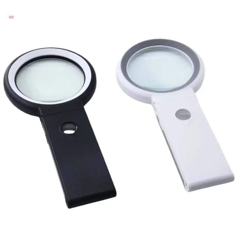 Bright LED Glass, Double Lens With Stand Profession For Handsfree Use