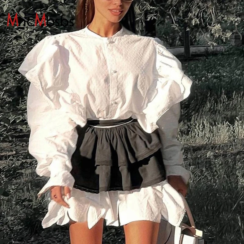 

Vintage Ruffled Elegant O-Neck Patchwork Long Sleeve Dresses Women Casual Buttons Up Lace Mini Dress 2024 Fall Lolita Clothes