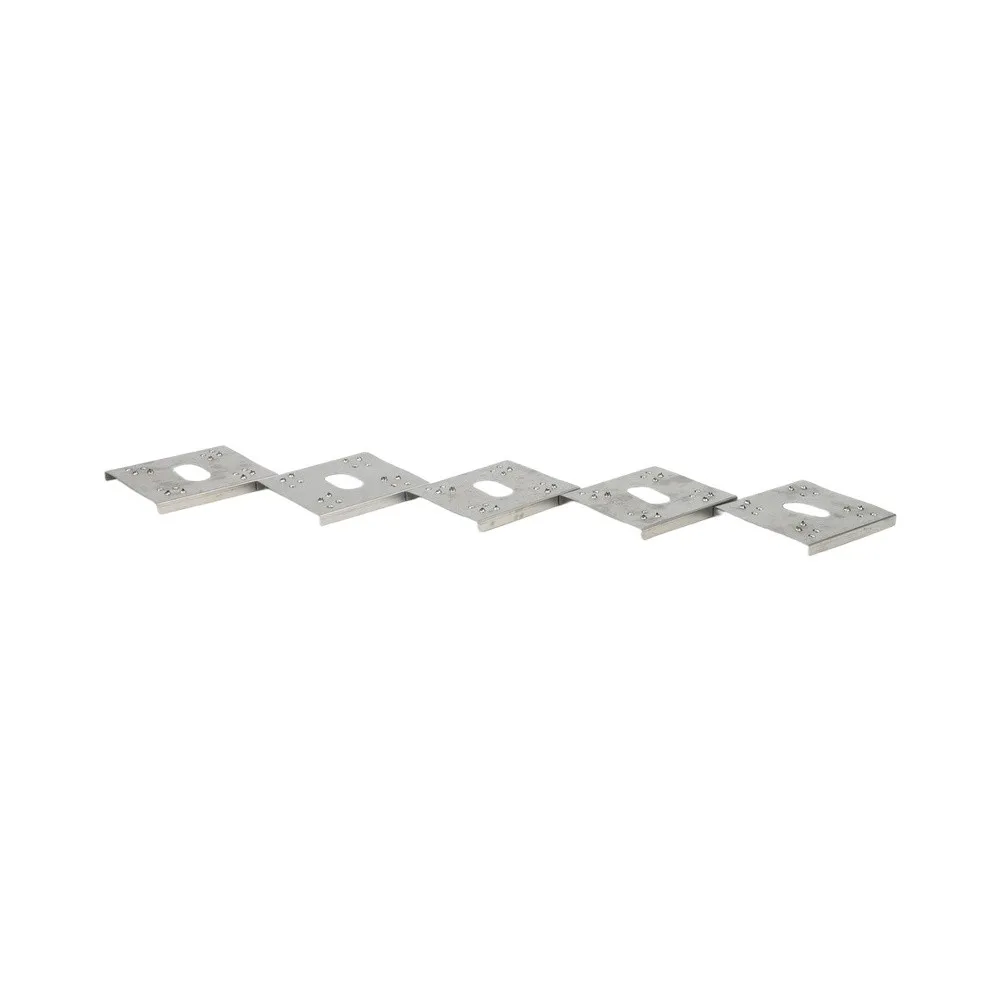 For Greenhouses 41.4x50mm C-Shaped Steel Sheet Electrical Safety Sustainable Energy Effective Grounding For PV Systems