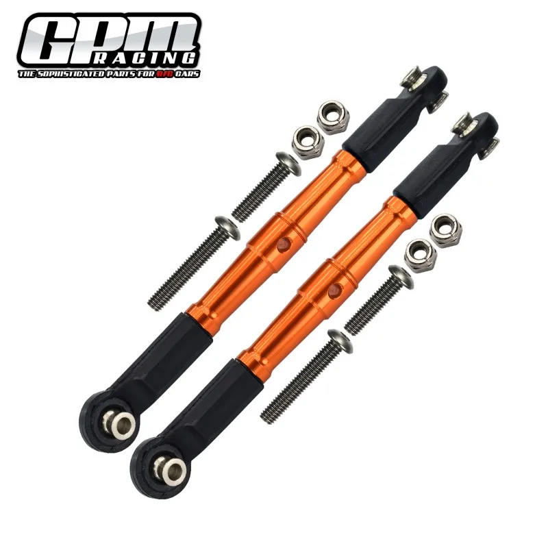 وصلة ربط المقطورة الأمامية من الألومنيوم GPM للتوجيه لـ LOSI 1/10 Baja Rey 1.0 / 2.0