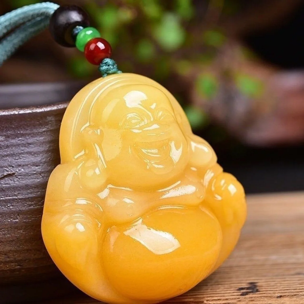 

Натуральный нефритовый кулон «Майтрейя Будда» из желтого нефрита, большой, с пузатым телом, для мужчин и женщин
