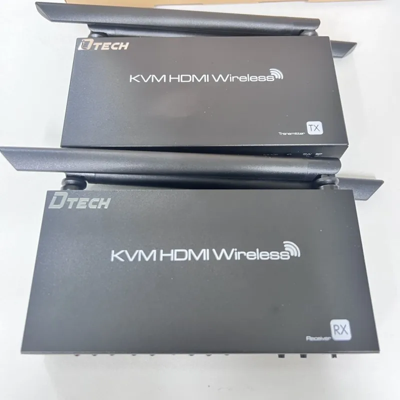 

Беспроводной передатчик и приемник видео Hdmi с ИК-поддержкой 4K 30 Гц KVM Беспроводной удлинитель HDMI 100M