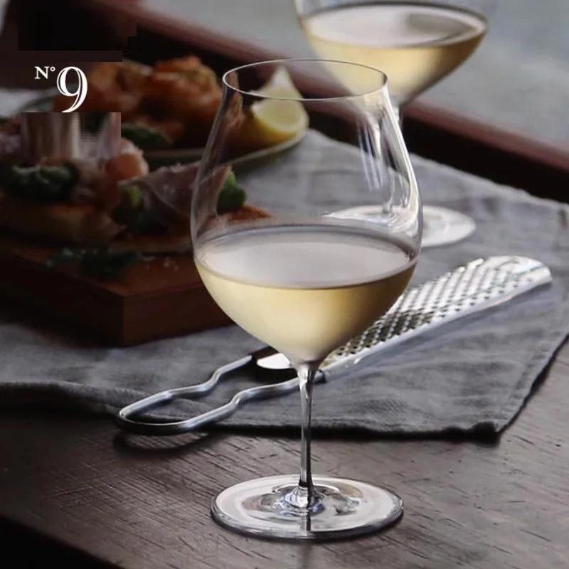 

2PCS Japanese Kimura Tulip Goblet Ultrathin Crystal Wine Glass Handmade Ultra Thin Aperitif Sparkling Wine Glass Soda Drink Cup