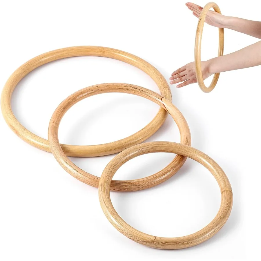 

3 шт. Kung Fu Ring Wing Chun 7, 9, 11 дюймов Тренажер Wing Chun для тренировок Kung Fu