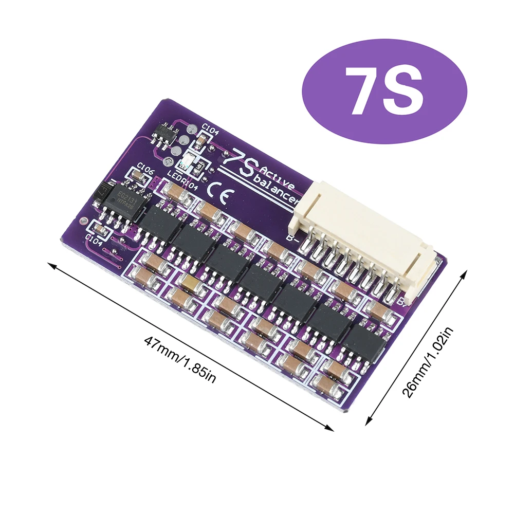 3S 4S 5S 6S 8S 14S 17S 21S Li-ion Lifepo4 LTO Lithium Battery Active Equalizer Balancer Board Balance Capacitor BMS 1.5A