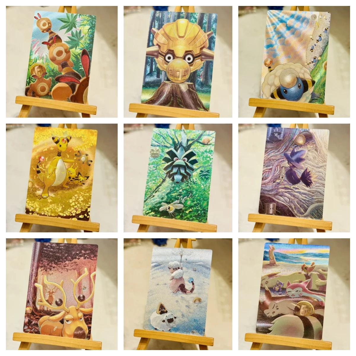 

9 шт./компл. Pokemon TCG Hilda самоконтроль подпись торговые флэш-карты аниме мультфильм коллекционный подарок 63x88 мм DIY