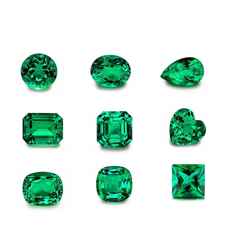 

Многофункциональная колумбийская изумрудная лабораторная синтезационная лаборатория гидротермального метода, выращенная с сертификацией AGL