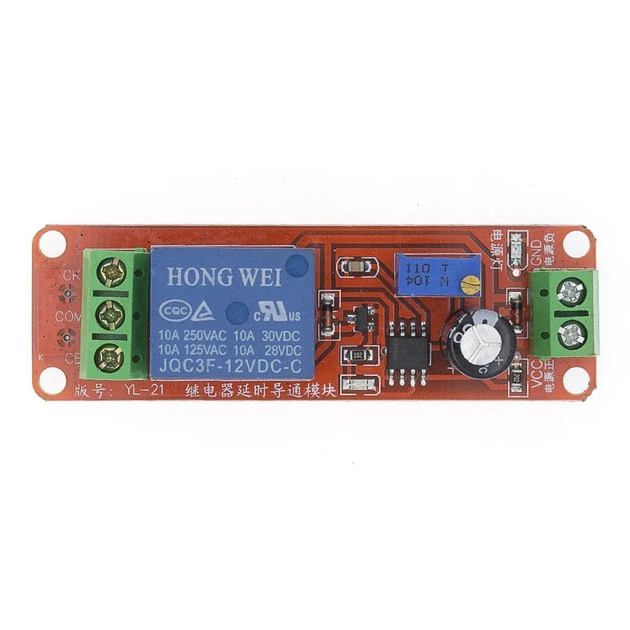 DC 12V Time Delay Relay module NE555 Time Relay Shield Timing Relay Timer Control Switch Car Relays Pulse Generation Duty Cycle