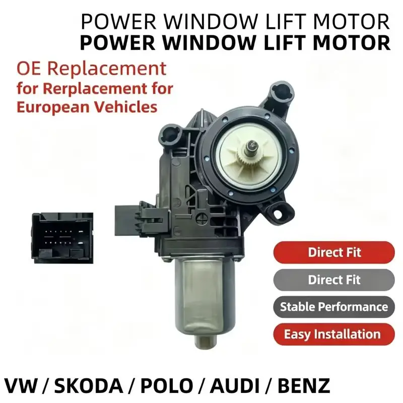 Image of Fensterhebermotor für Auto OE 6R0959802P 6R0959811D 6R0959812D 6R0959811H 6R0959812H 6R0959801AN 6R0959812C Original R