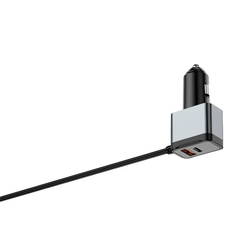 -A25M 180W شاحن سيارة واحد لثلاثة QC3.0 شاحن سيارة سريع الشحن من خلال التيار