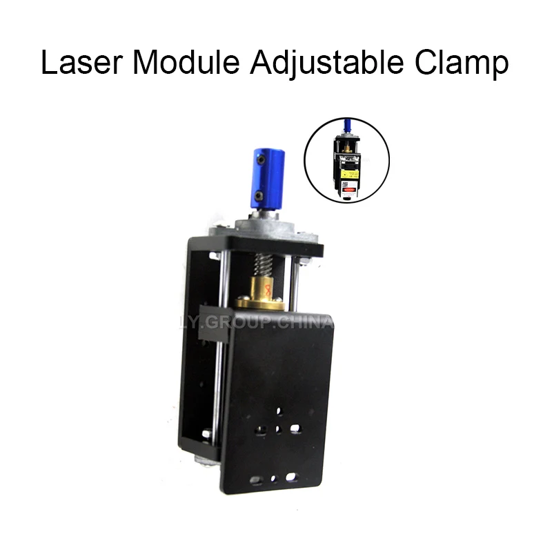 Laser Module Adjustable Clamp  Manual Adjust For Desktop Frame Structure Laser Engraving Machine Universal DIY Use