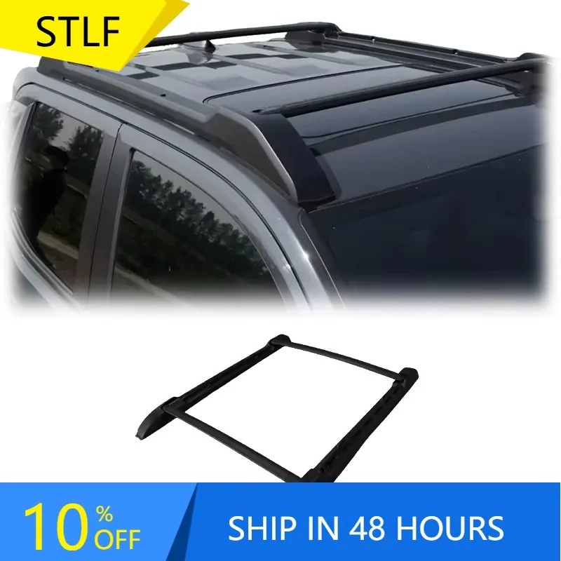 

Zuimi High-end Gobison Car Aluminum Alloy Roof Top Rack + Cross Bar Luggage Carrier Side Rails Set For Tacoma 2024 Roof R