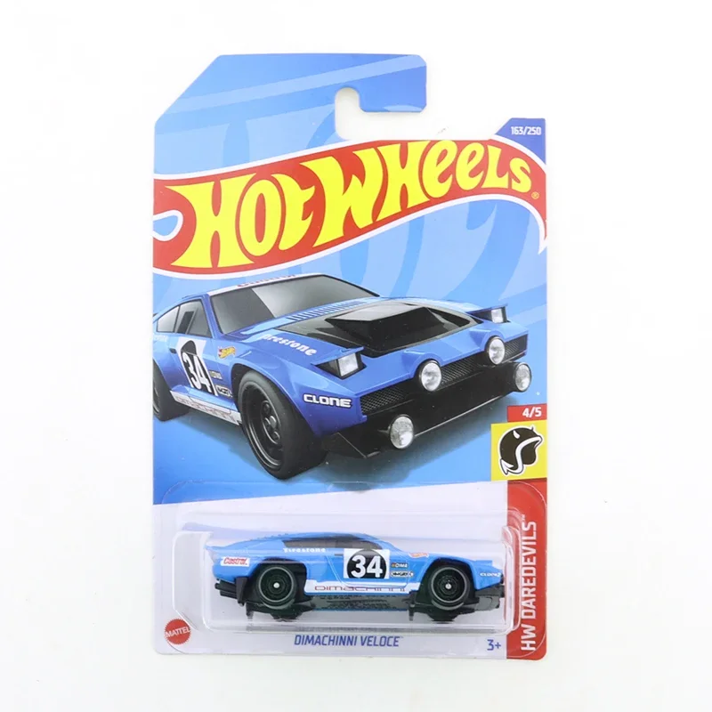 2022-163 2023-05 Hot Wheels DIMACHINNI VELOCE Mini Alloy Coupe 1/64 Metal Diecast Model Car Kids Toys Gift