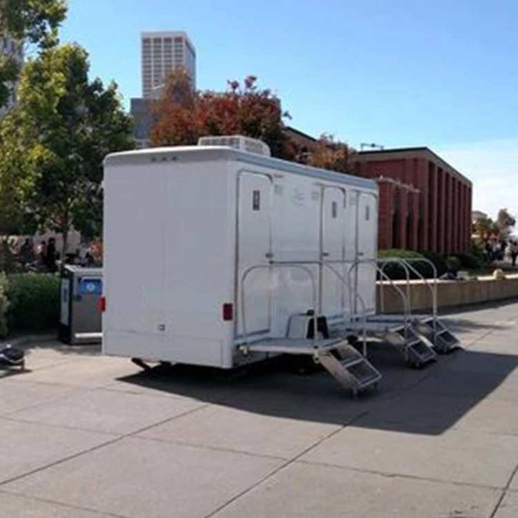 Il rimorchio esterno più venduto con bagno WC pubblico WC mobile per rimorchio