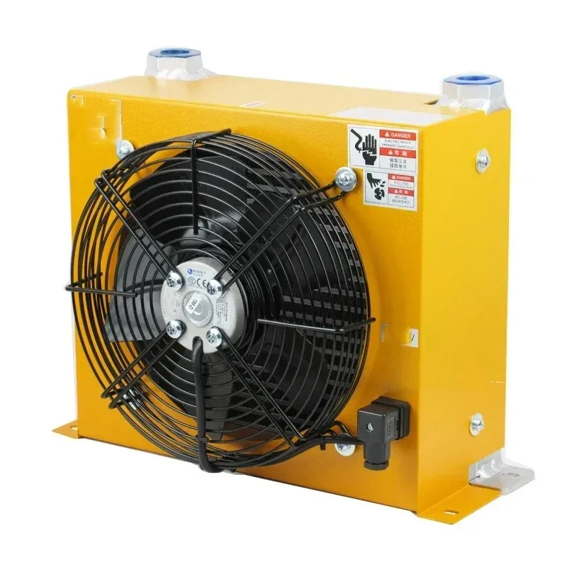 AH1470T-CA Hydraulic Oil Air Cooler, 12V 24V 220V 380V for Truck Crane Fuel Tank Cooling System