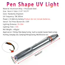 UV LED Lamp for Fly Tying Fishing Tackle #4