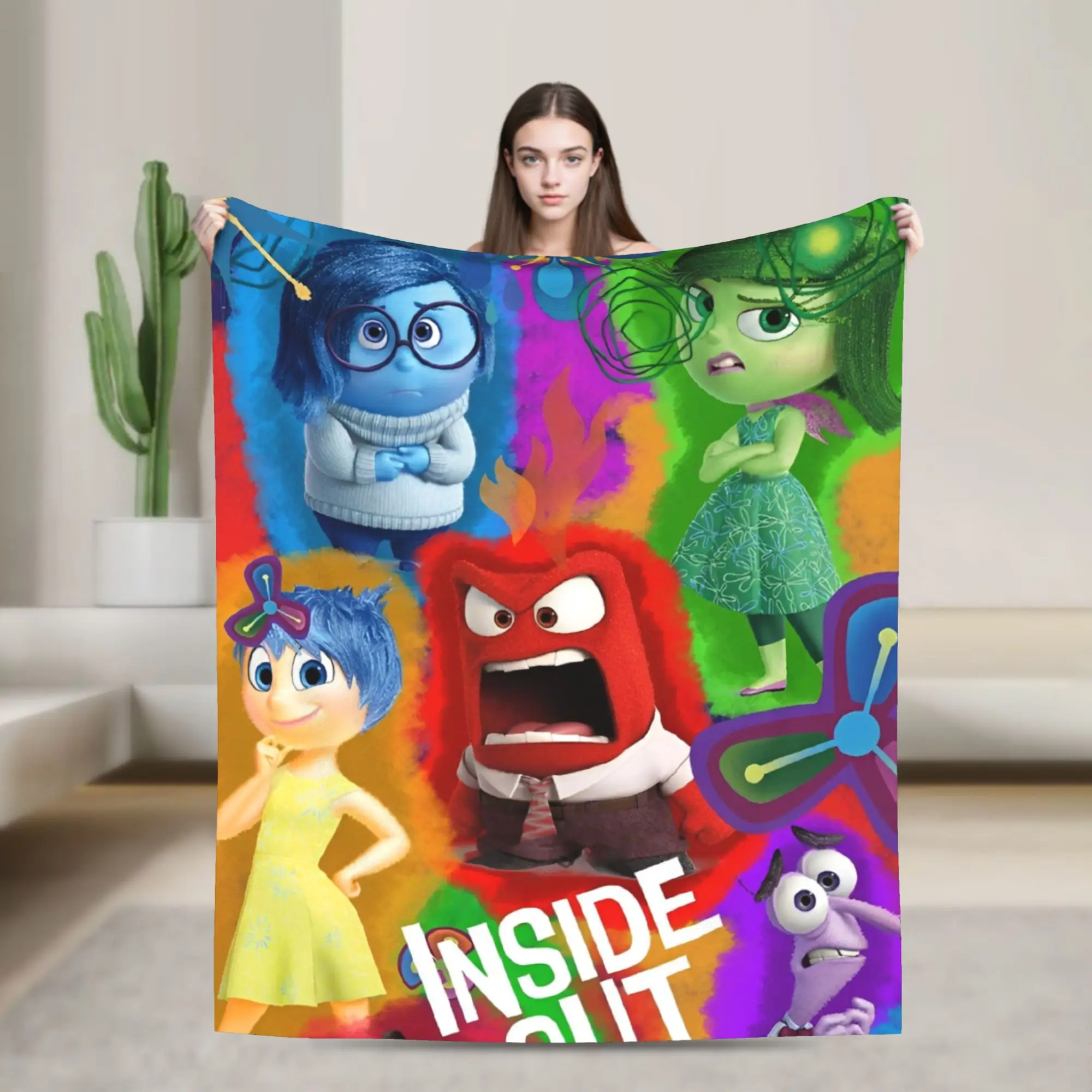 

Внутренняя одеяло, фланелевые одеяла с мультяшным принтом, комедия, приключения, летнее легкое покрывало с кондиционером и принтом,