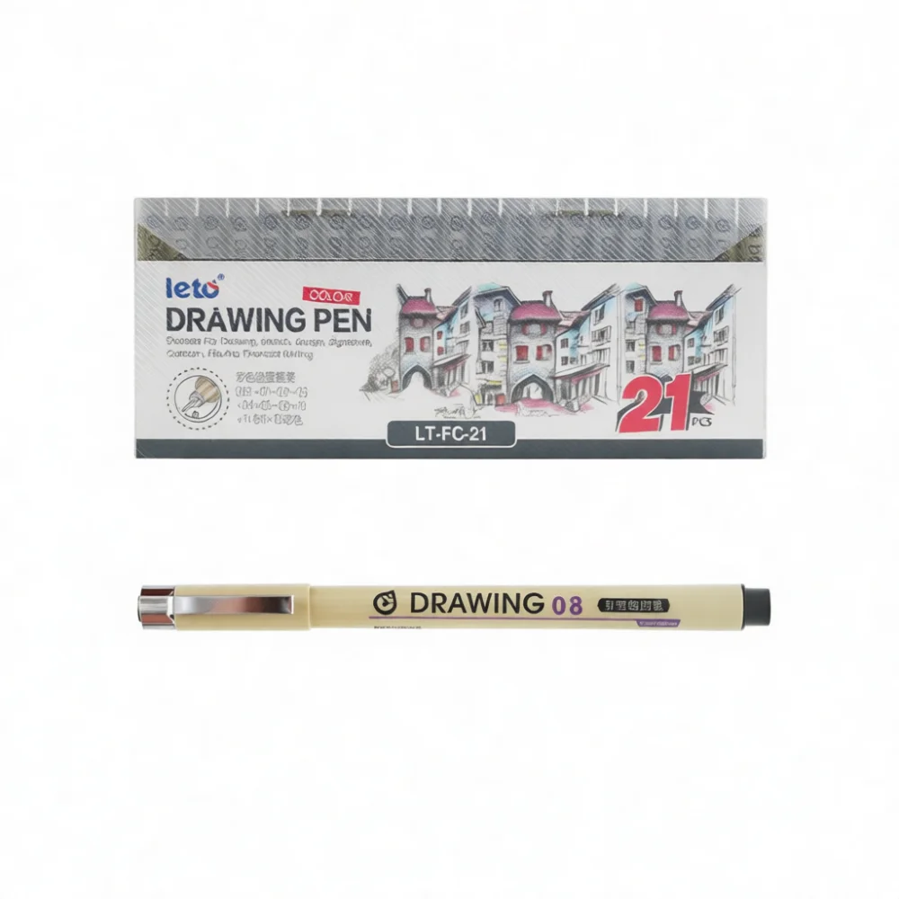 Precise Fine Liner Pens Waterproof Colored Markers For Drawing Professional Manga Architecture Sketching Art Supplies