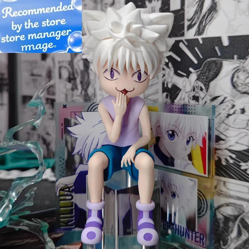 

Аниме-фигурка Hunter×Hunter, периферийное украшение, милое кошачье лицо, странный Gk, ручная работа, украшение с лапшой быстрого приготовления, Рождественский подарок