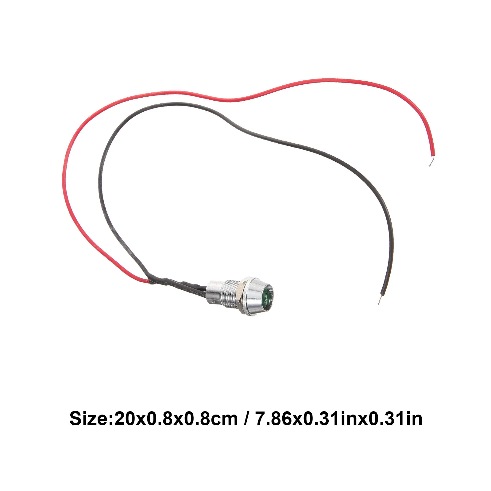 مصابيح LED اتجاهية ساطعة مقاومة للماء، ضوء تحذير لوحة القيادة لقارب السيارة، سهل التركيب، مصباح إشارة LED موفر للطاقة