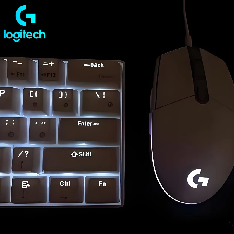 

Original Logitech G102/G304 Lightsync Wired Gaming Mouse - 6 Programmable Buttons, On-The-Fly DPI Shift, 85g Lightweight RGB