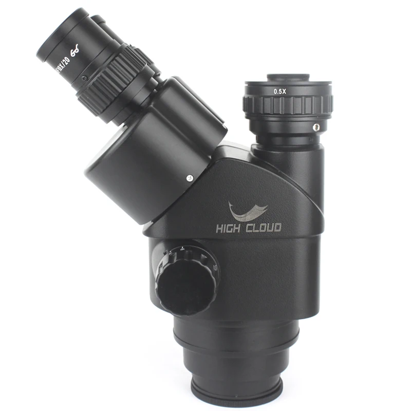 Imagem -04 - Câmera de Vídeo Usb com Zoom Contínuo Simul-focal Microscópio Trinocular Adaptador Ctv Lente Barlow Hdmi Usb 3.5x a 90x 4k 1080p