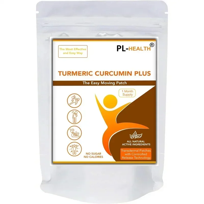 

Turmeric Curcumin Transdermal Patches 30 Patches One Month Supply– USA Made