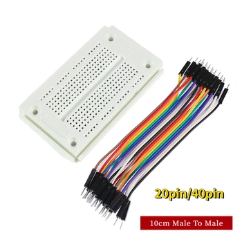 Steck brett Überbrückung drähte SYB-46 270 Punkte löt freie Leiterplatte Dupont-Kabel 10cm Stecker zu Stecker Überbrückung draht DIY Elektronik-Kit